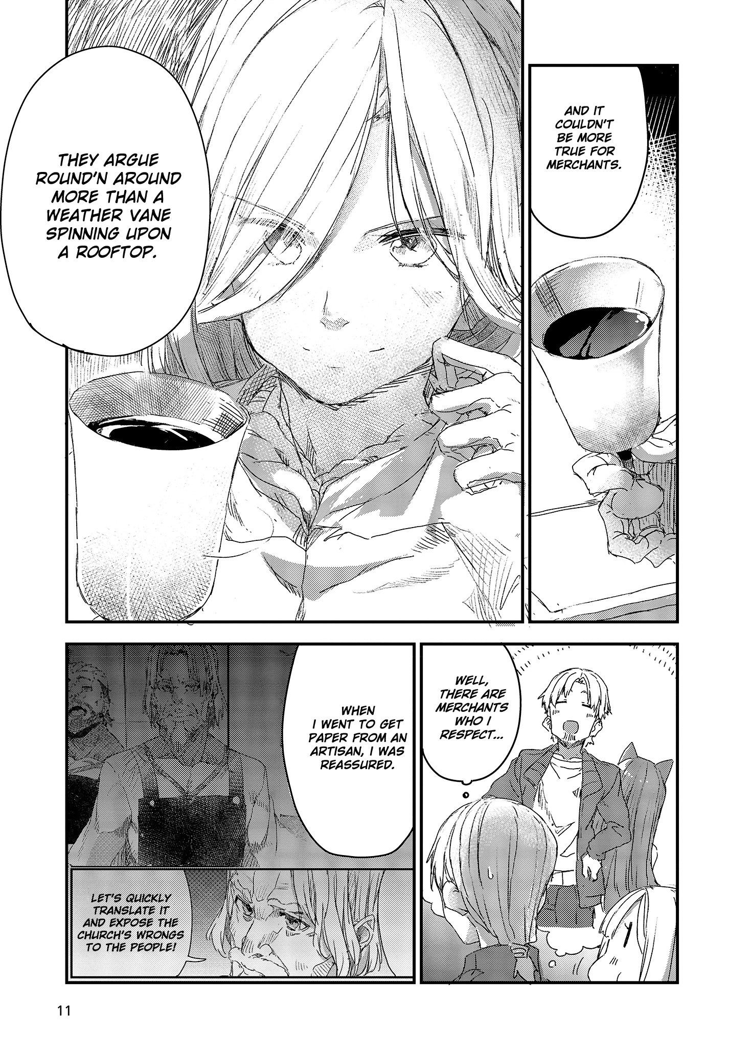 Shinsetsu Ookami to Koushinryou: Ookami to Youhishi Chapter 7 7